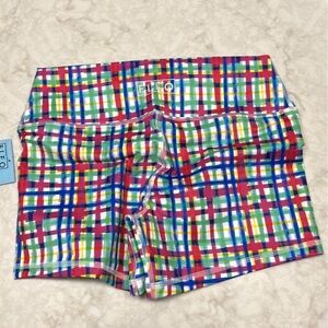 Fleo large Power Mid High shorts NWT